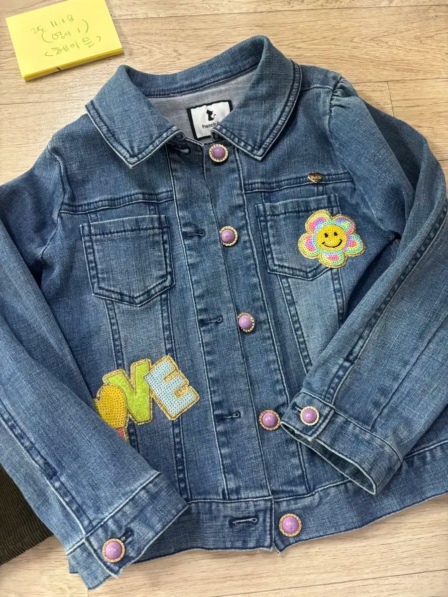  フレンチキャット 130 デニムジャケット その他