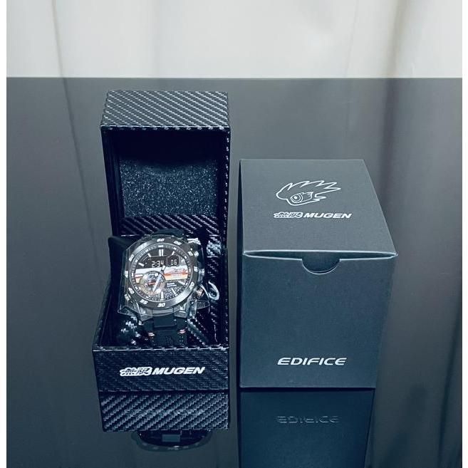 新品】プライスタグ付 CASIO×MUGEN EDIFICE MUGEN EDITION 無限 ECB 新品】プライスタグ付 CASIO×MUGEN EDIFICE MUGEN EDITION 無限 ECB