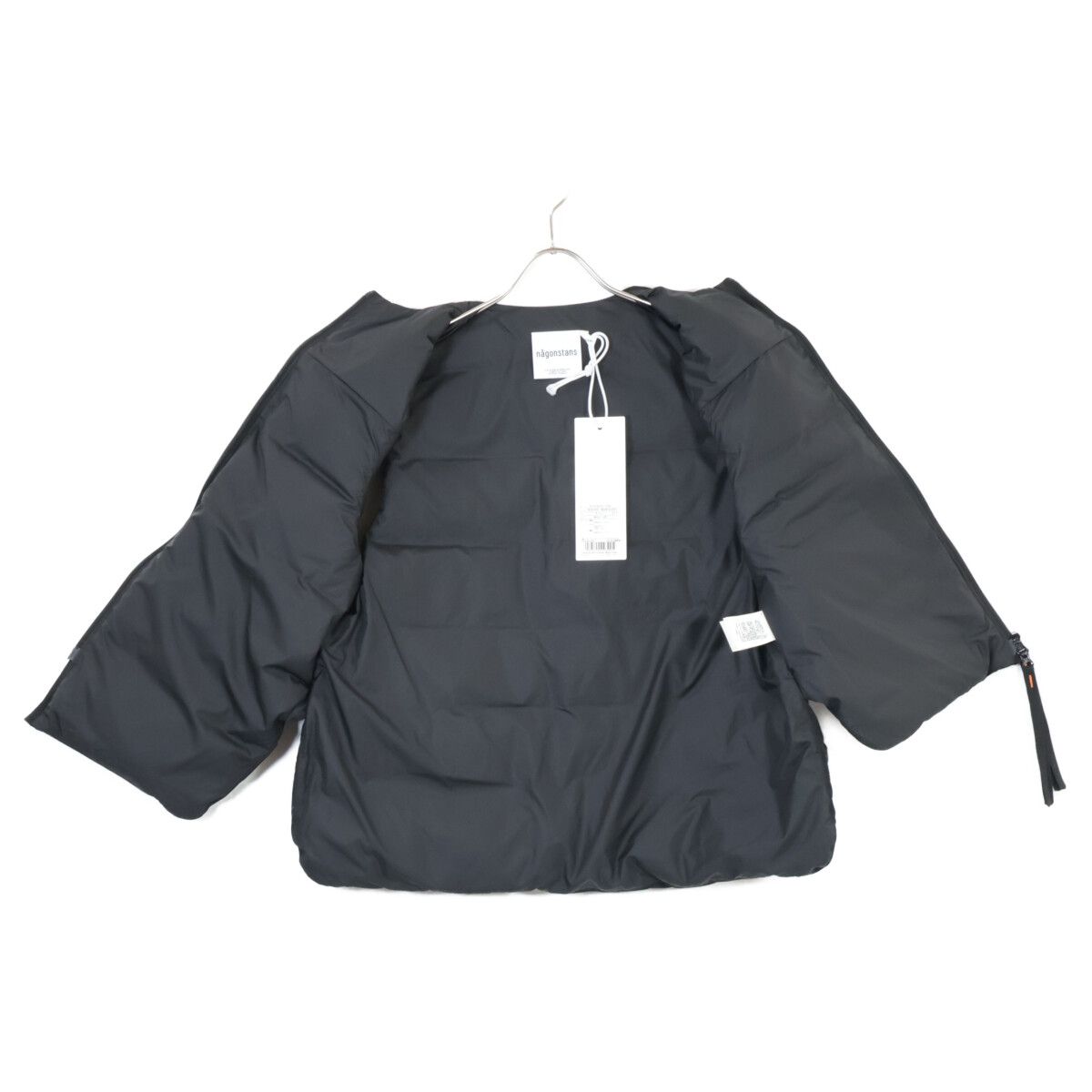 2024AW ナゴンスタンス ダウンベスト nagonstans(ナゴンスタンス)｜Softタフタ ダウンベスト/Sand の通販