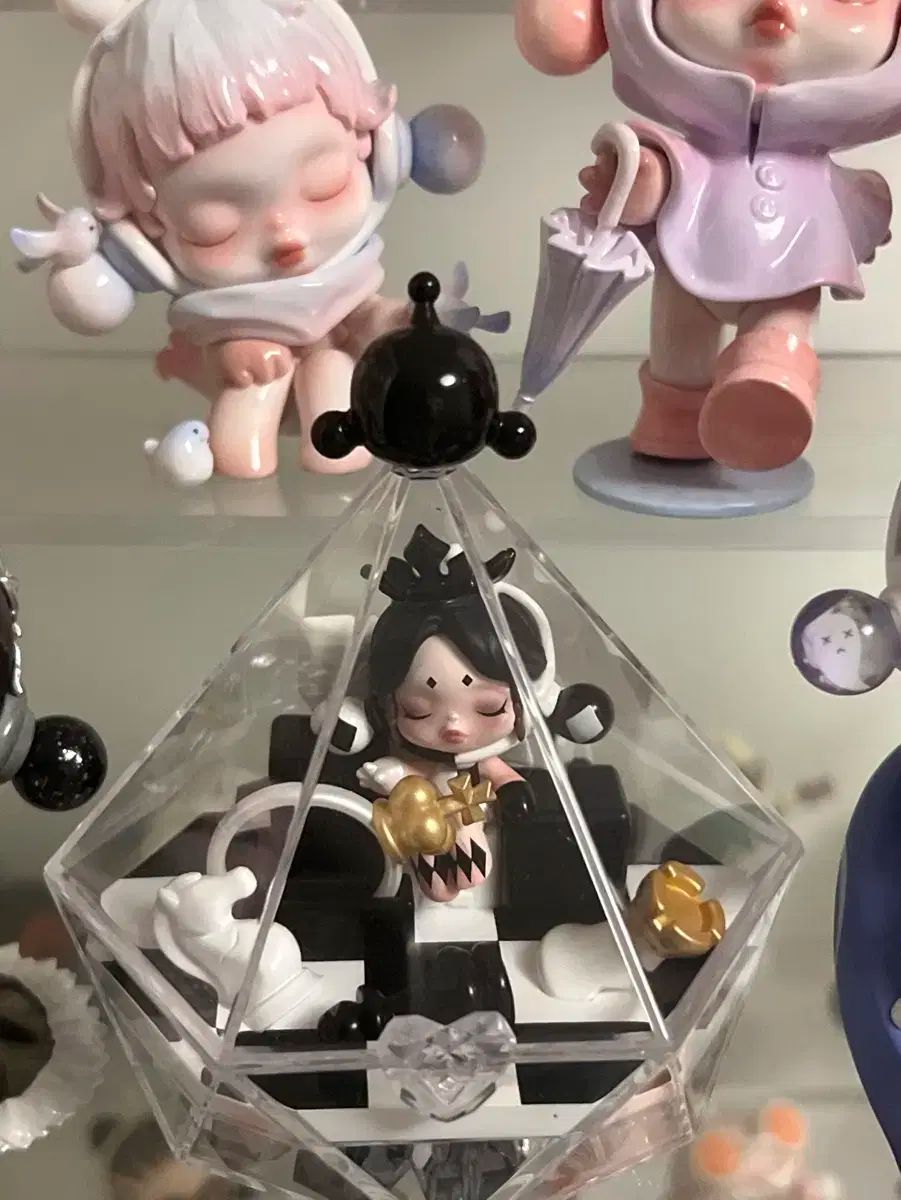 スカルパンダ　和風スタイル ポップマート WIND AND WISH fingertips Skull Panda (スカルパンダ