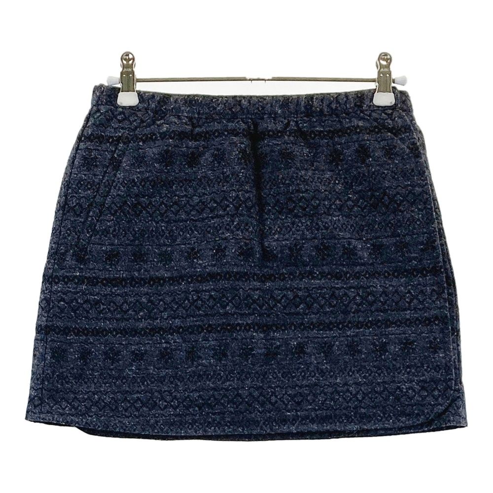 美品 ZOY ゾイ セットアップ ダウンベスト スカート ネイビー 総柄 38 美品 ZOY ゾイ セットアップ ダウンベスト スカート ネイビー 総柄 38