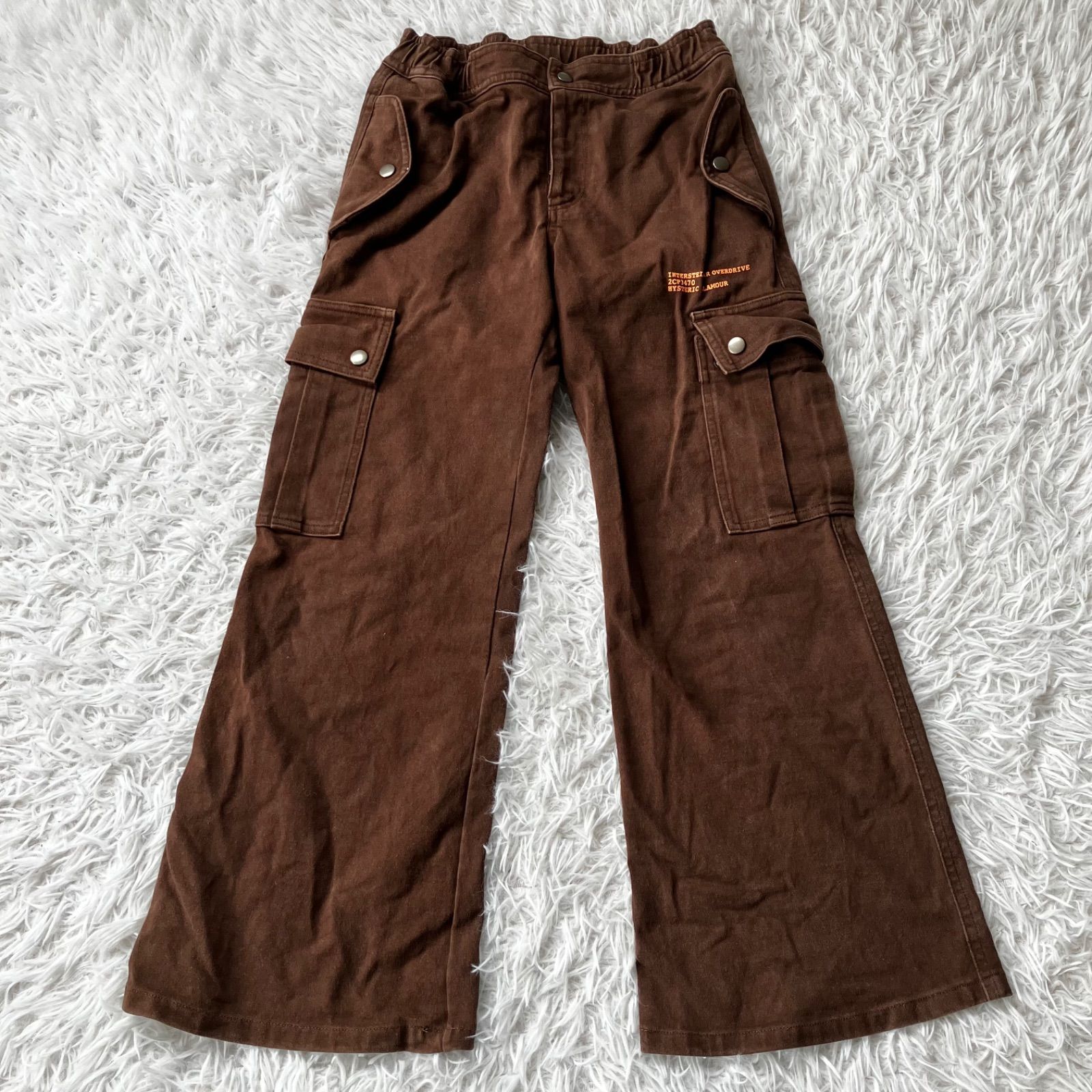 ヒステリックグラマー アーカイブ カーゴパンツ Y2K フレアパンツ