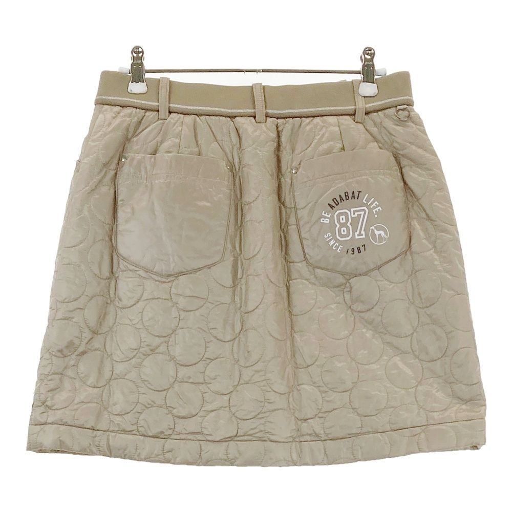 アダバット★撥水★中綿★蓄熱★ウエスト一部ゴム★スカート【サイズ38（M）】 アダバット☆撥水☆中綿☆蓄熱☆ウエスト一部ゴム☆スカート【サイズ38