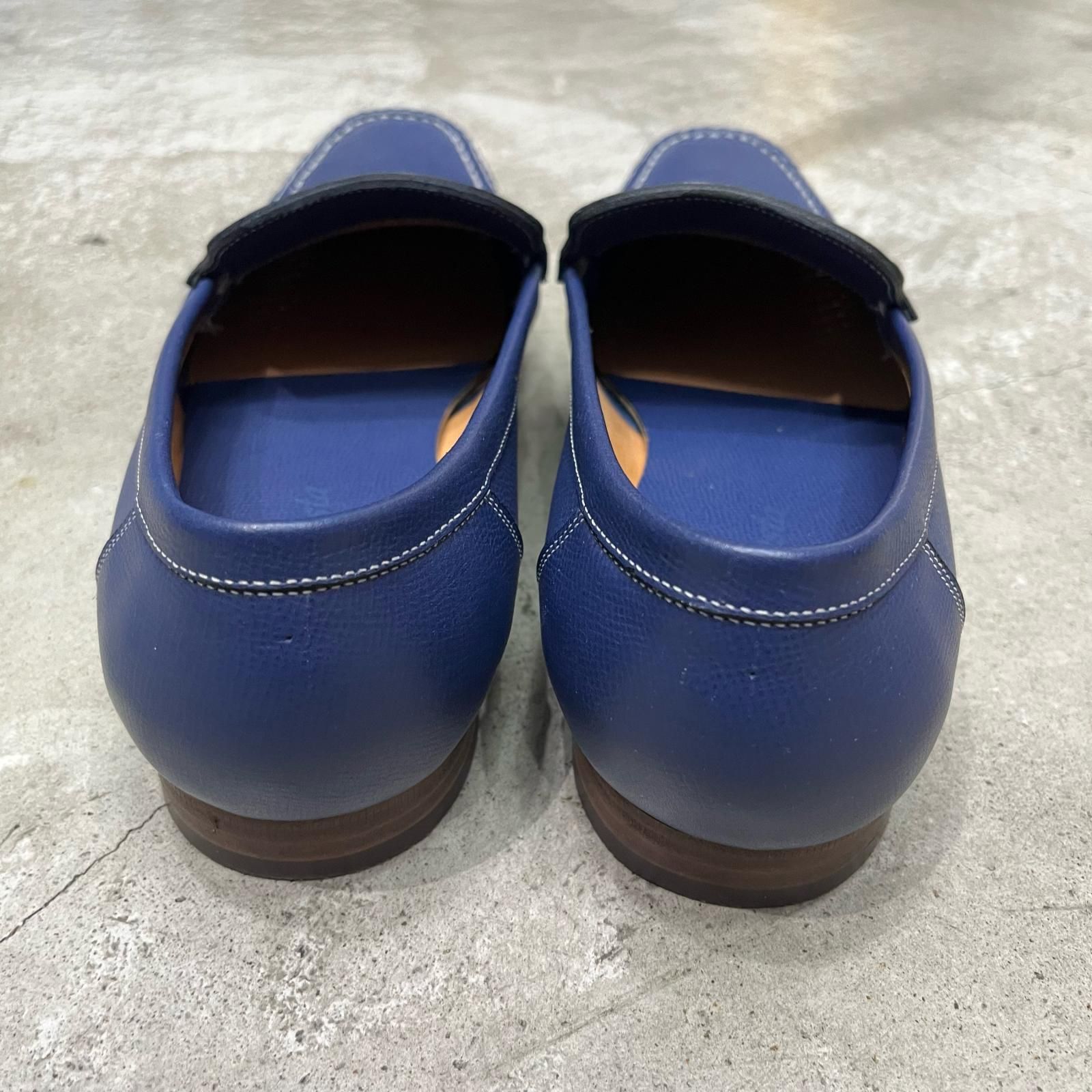 メンズ 未使用 Orquesta Bespoke レザー ローファー スリッポン
