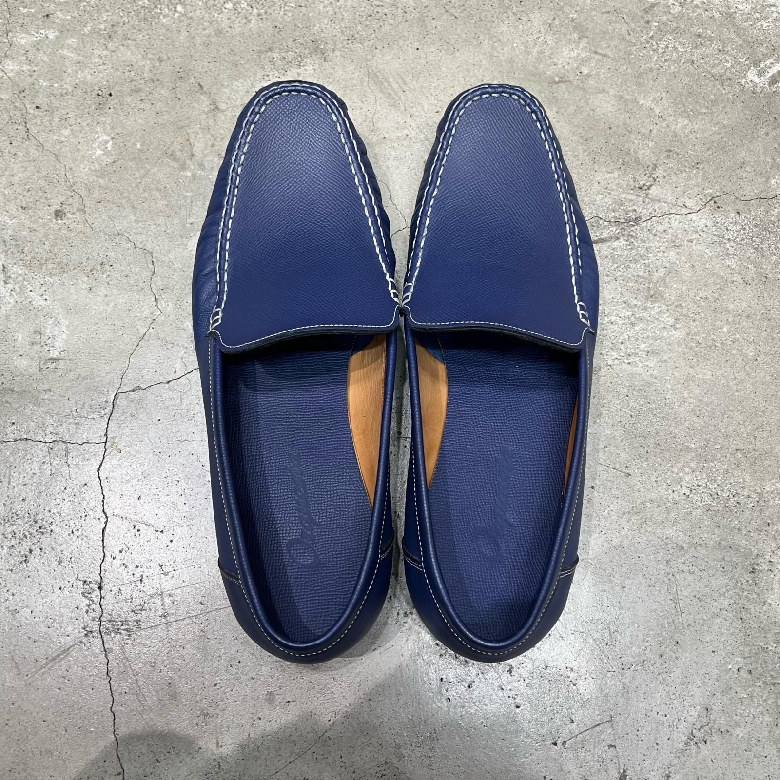 メンズ 未使用 Orquesta Bespoke レザー ローファー スリッポン