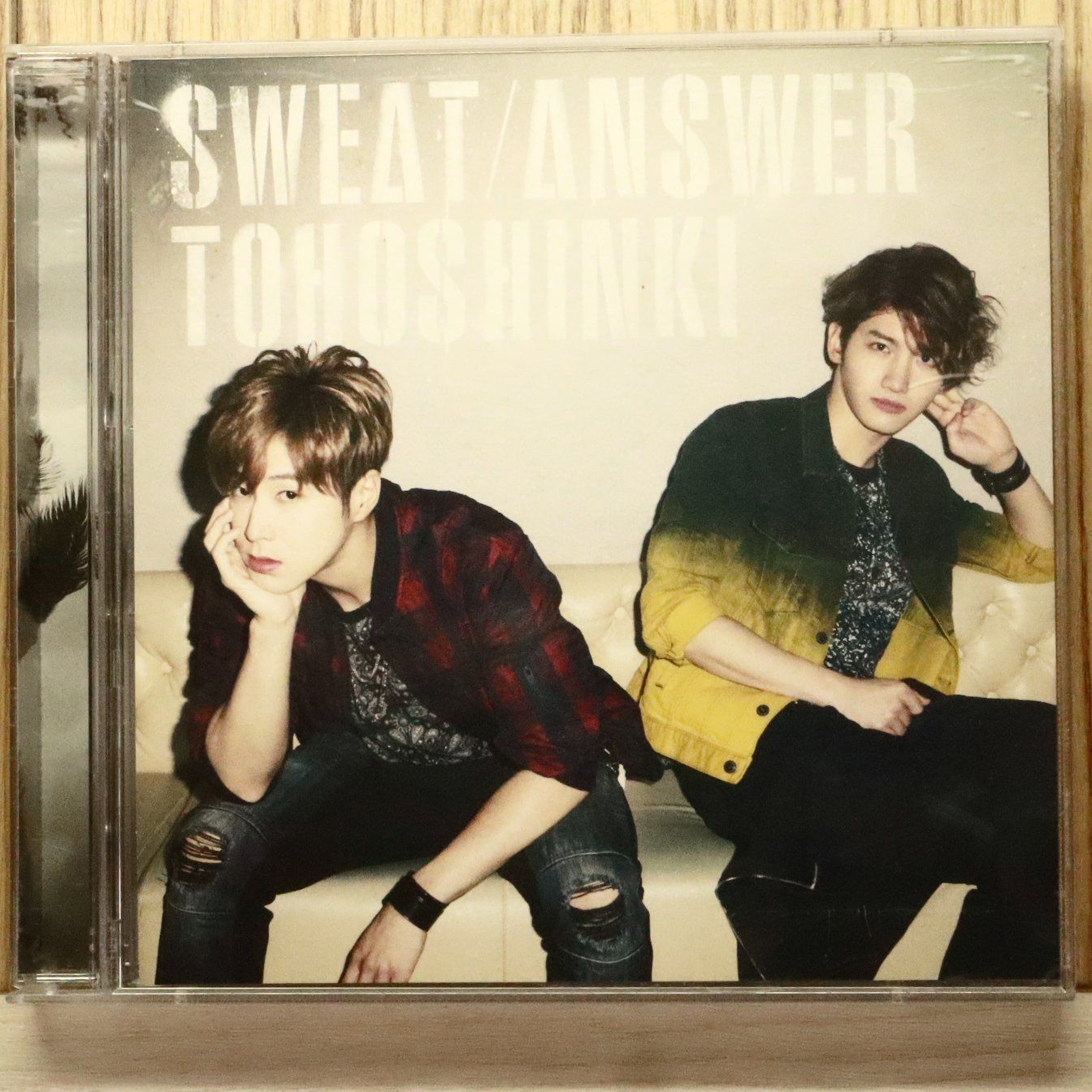 国内盤CD☆東方神起/TOHOSHINKI□ Sweat / Answer (CD+DVD) (初回生産