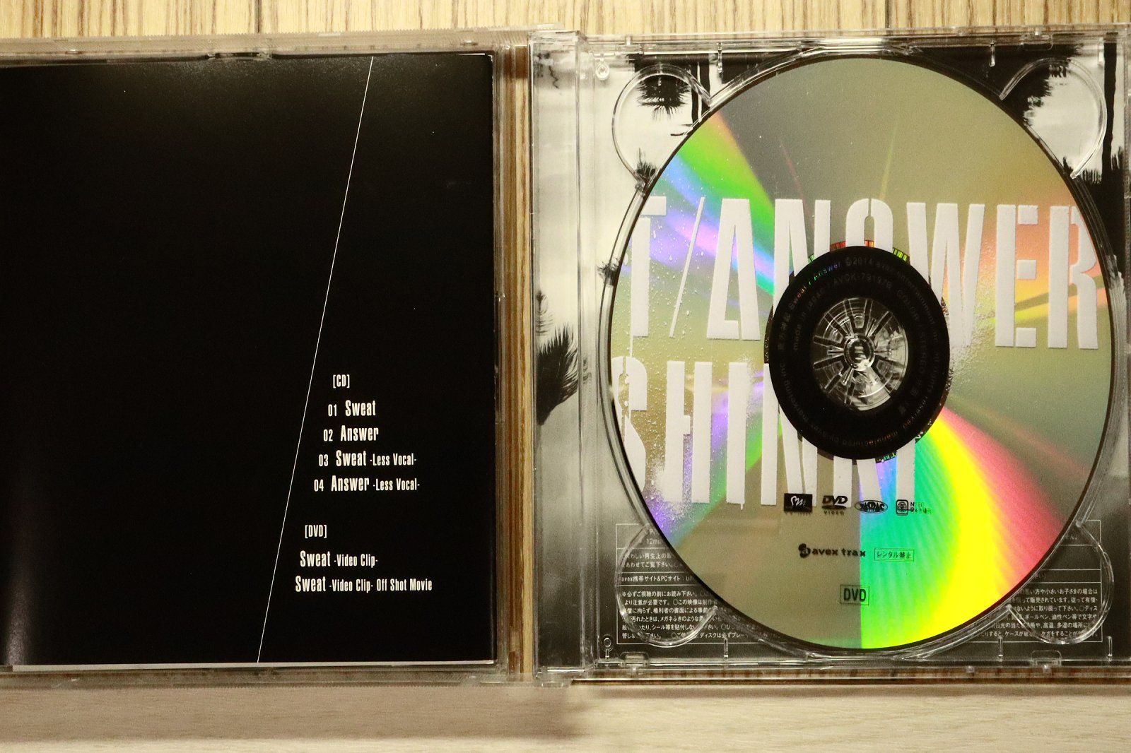 国内盤CD☆東方神起/TOHOSHINKI□ Sweat / Answer (CD+DVD) (初回生産