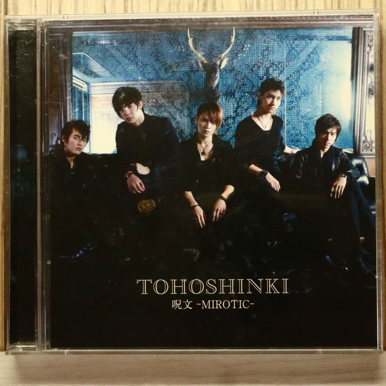 国内盤CD☆東方神起/TOHOSHINKI□ 呪文-MIROTIC-(DVD付) 【RZCD46058