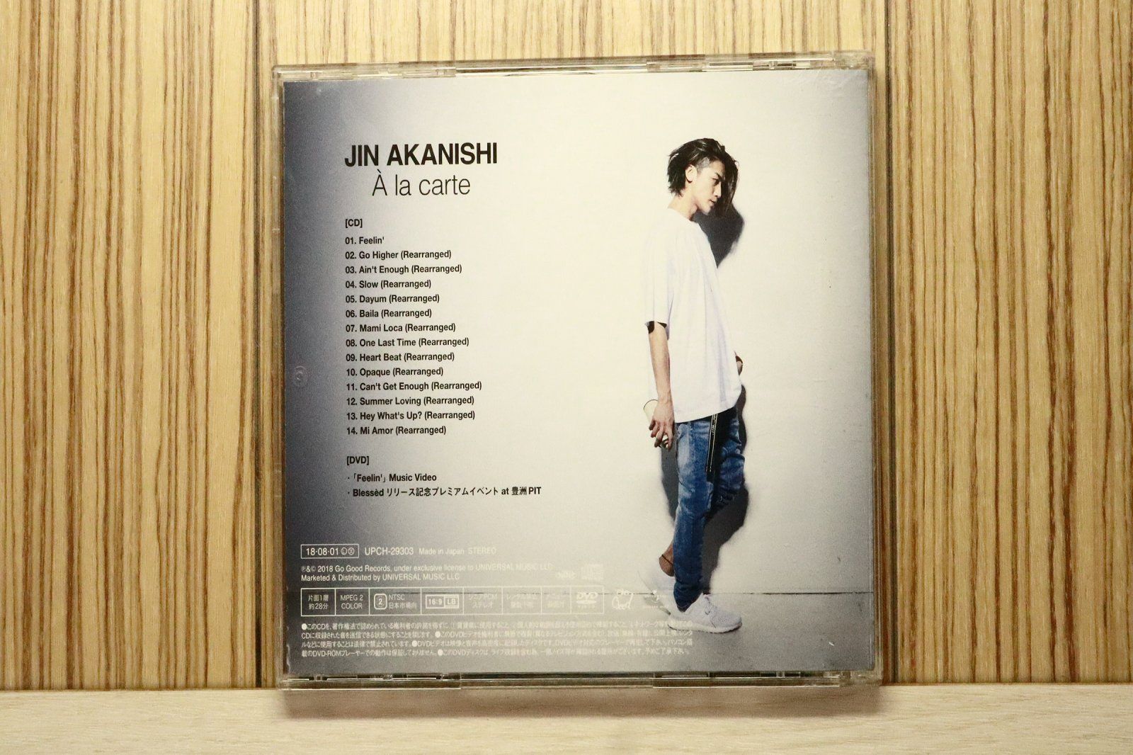 国内盤CD☆赤西仁/Jin Akanishi□ A la carte(初回限定盤)(DVD付