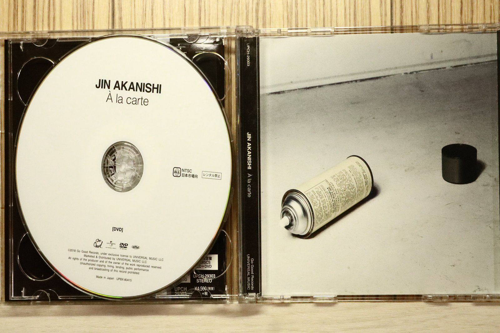 国内盤CD☆赤西仁/Jin Akanishi□ A la carte(初回限定盤)(DVD付