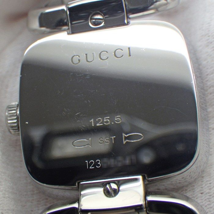 グッチ GUCCI 腕時計 Gコレクション 125.5/YA125507 スクエア サンレイ