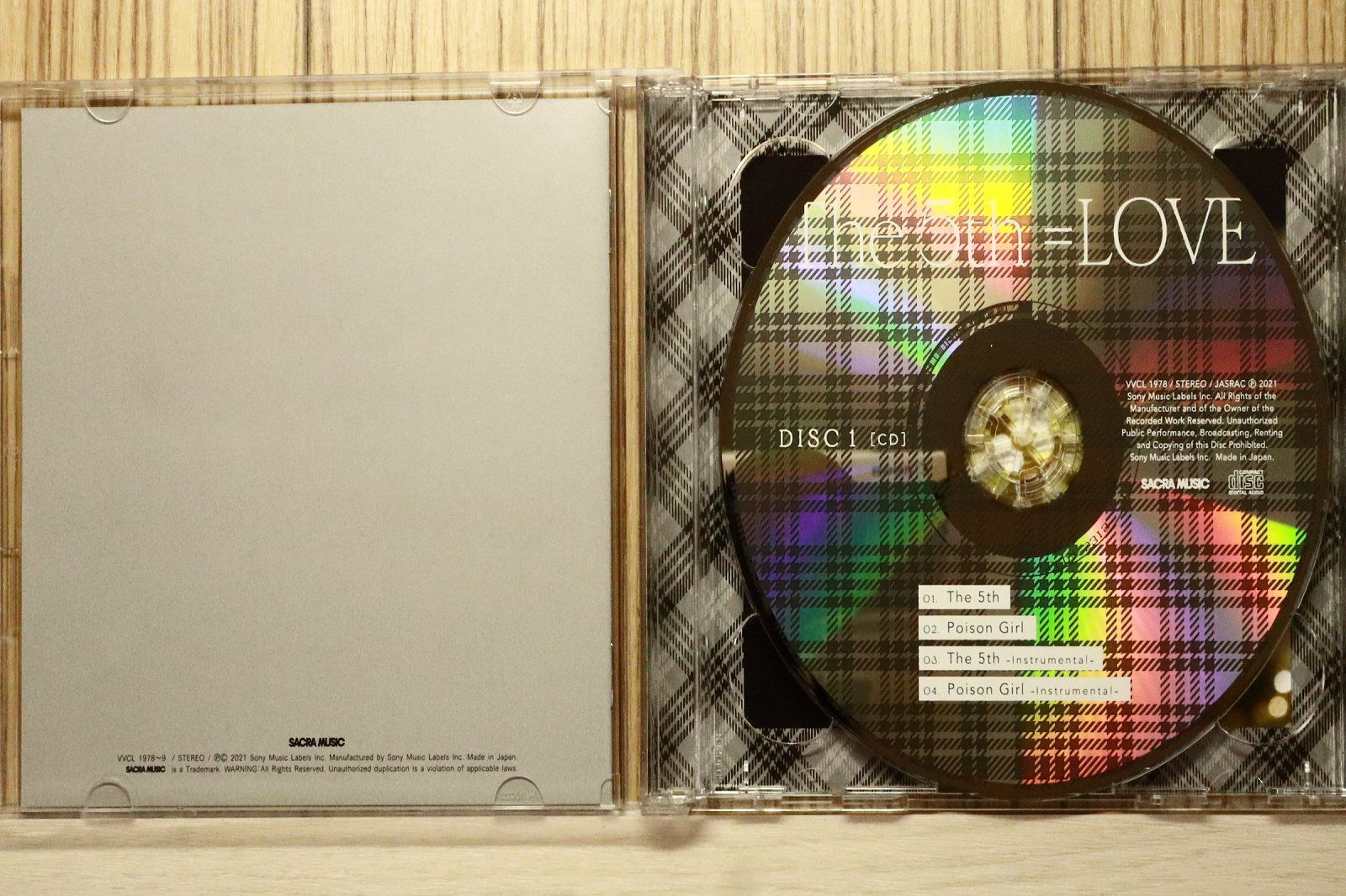 国内盤CD☆=LOVE/=LOVE□ The 5th (Type B) 【VVCL1978/4547366532296