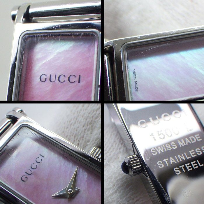 グッチ GUCCI 腕時計 バングルウォッチ 1500L ホースビット