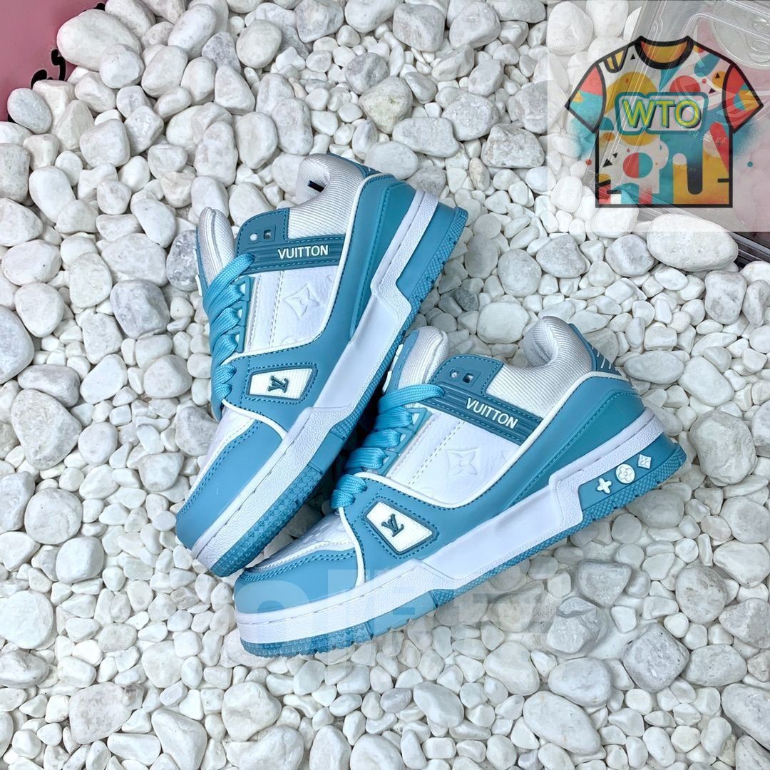 LOUIS VUITTON Trainer レザーカジュアルロートップファッション