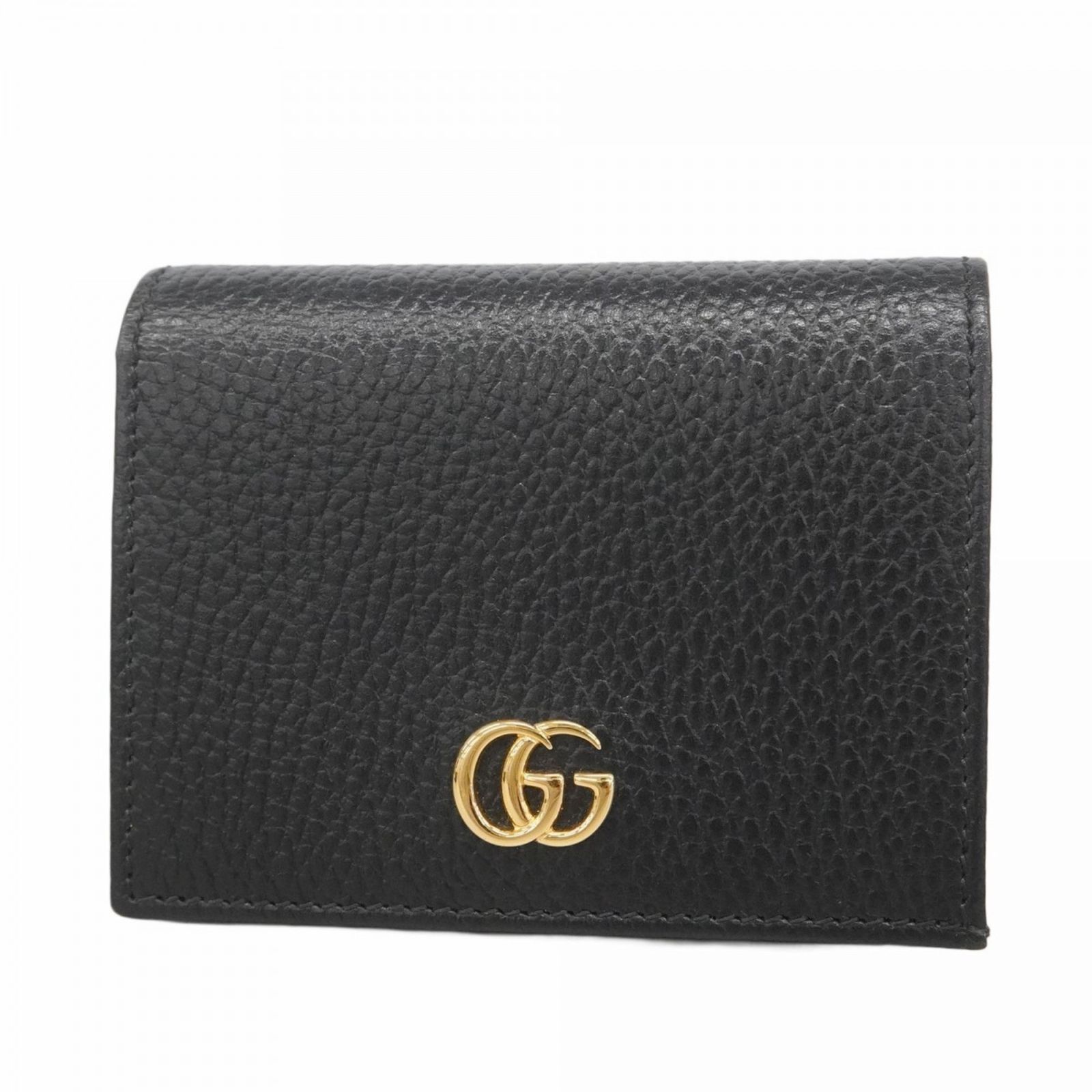 グッチ(Gucci) グッチ 財布 GGマーモント 456126 レザー ブラック