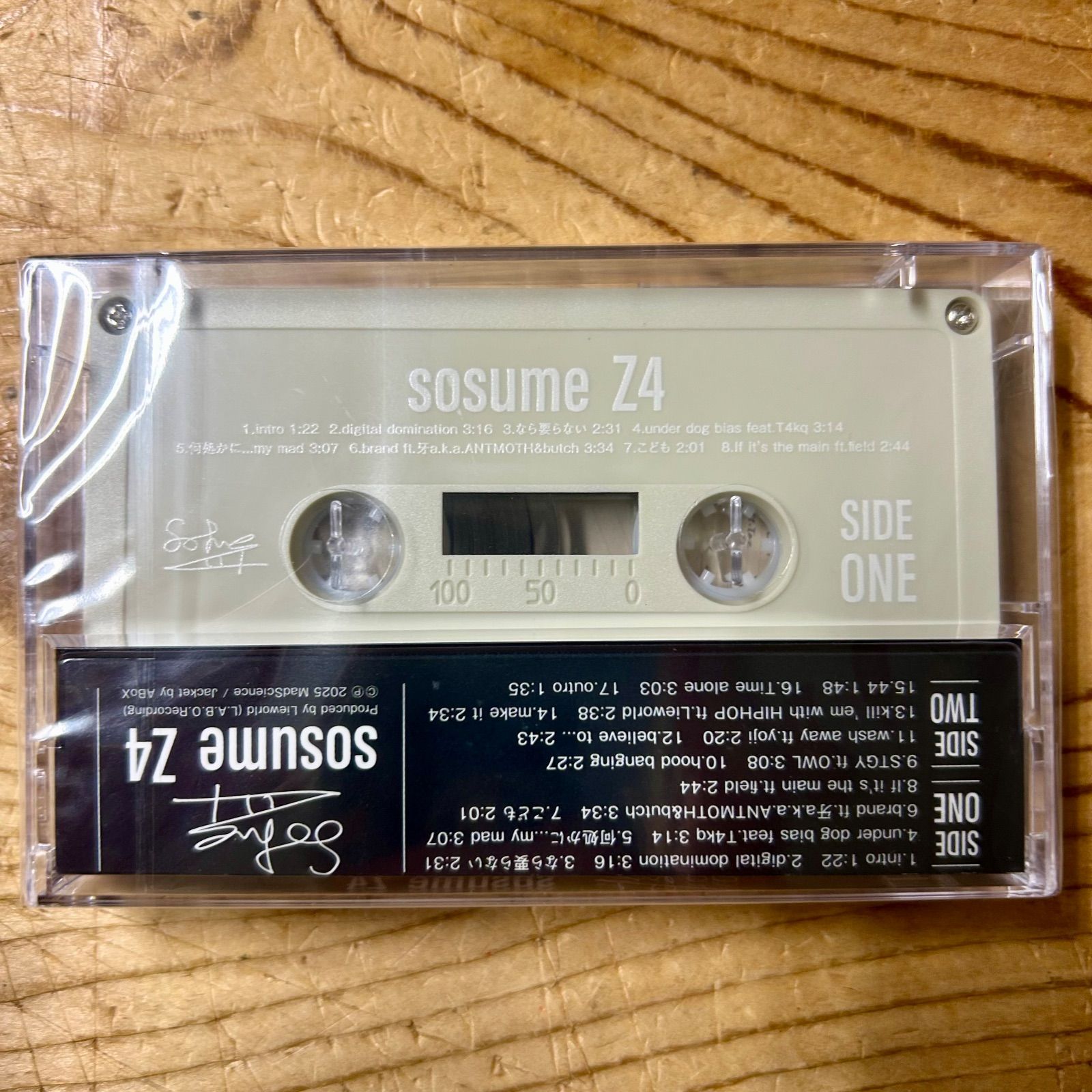 新品】sosume - Z4 [TAPE] Manhattan Records (2025) カセットテープ