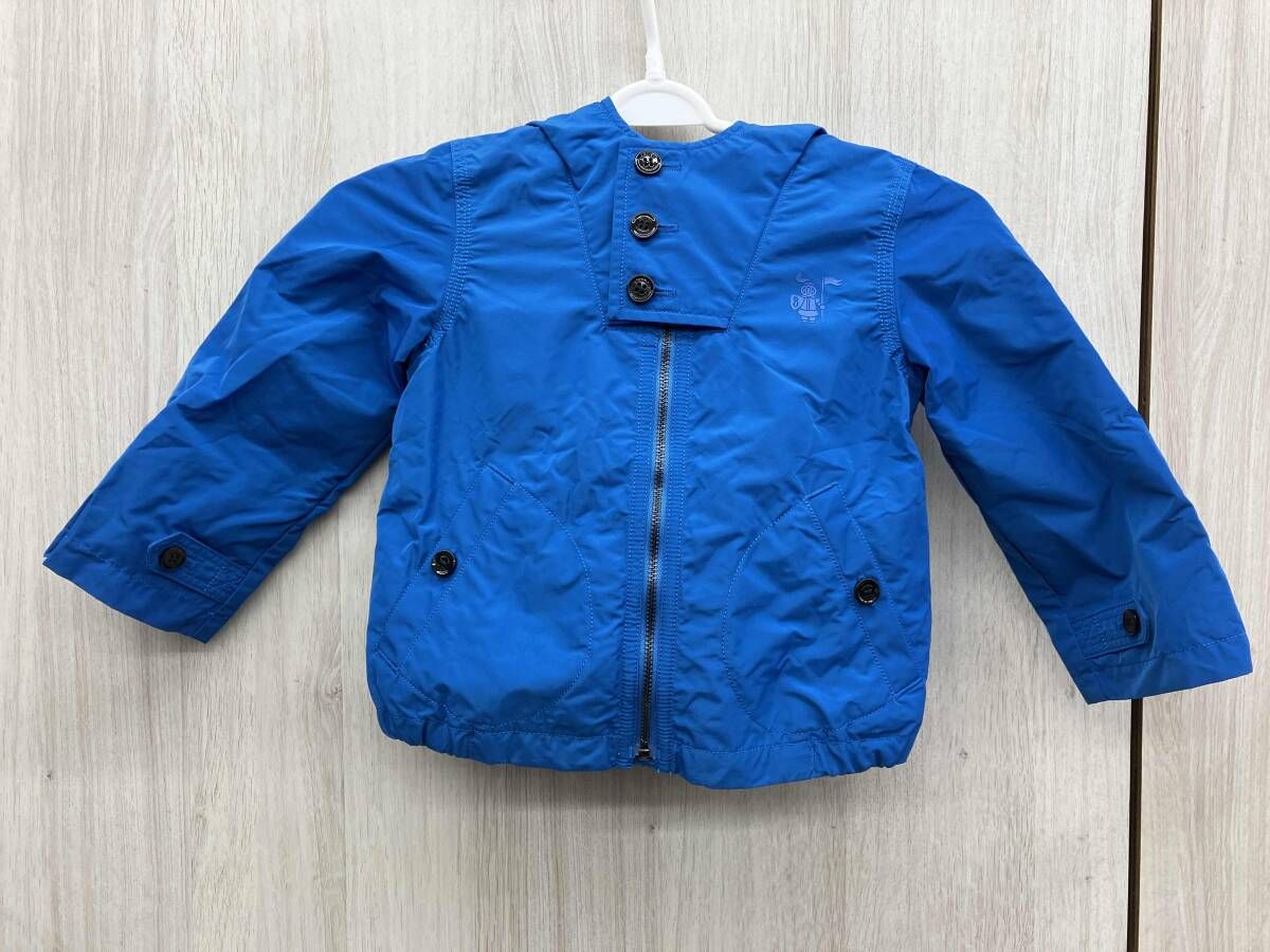 バーバリー キッズ ナイロンジャケット 水色 2Y 92cm バーバリー