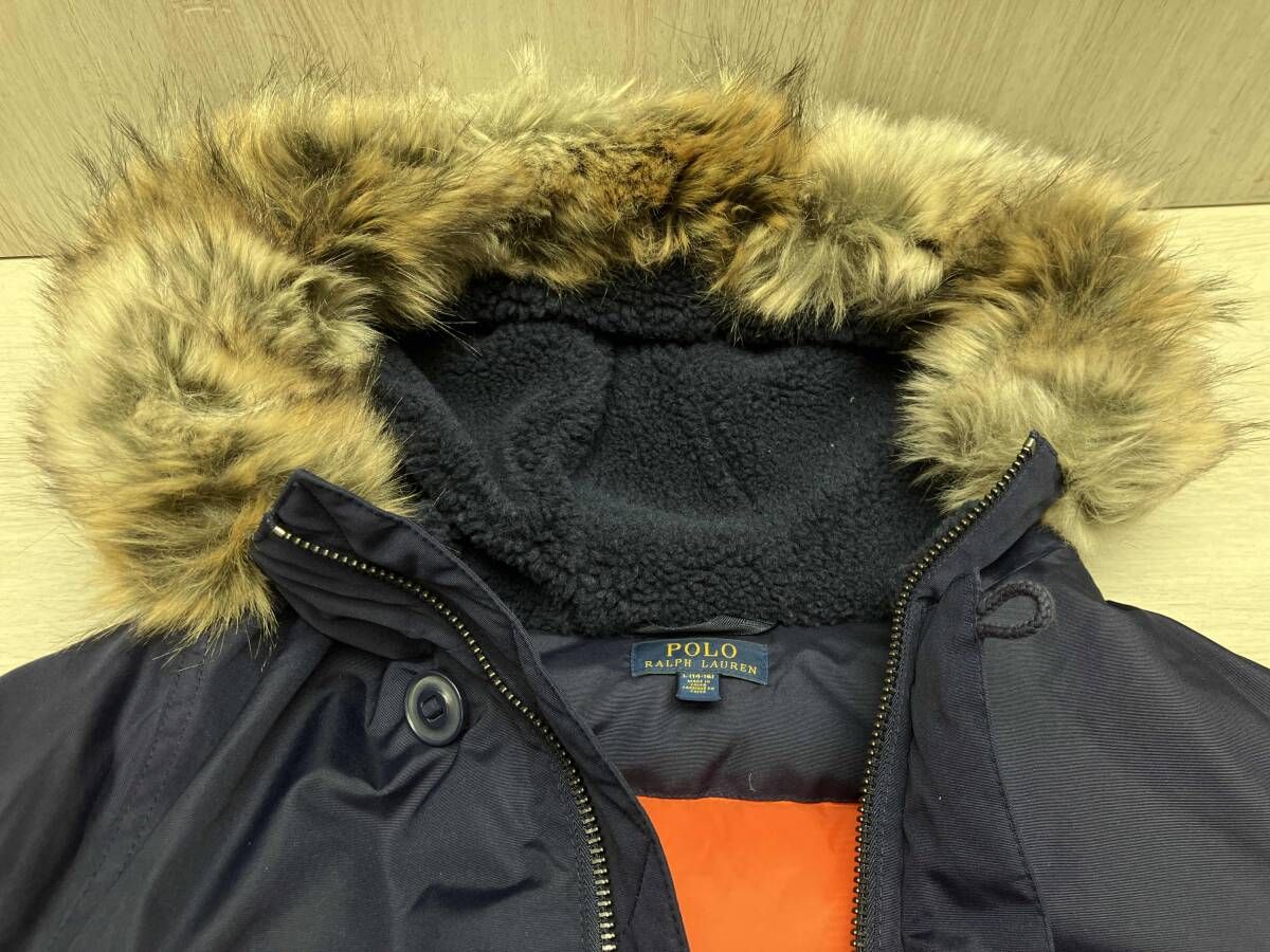 POLO RALPH LAUREN/ポロラルフローレン ダウンコート フード ファー 