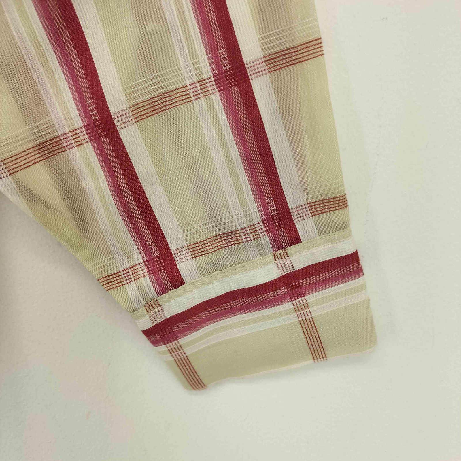 USED古着(ユーズドフルギ) JAYSON 70S MADE IN USA ボックス チェックシャツ  メンズ 表記無 【中古】【ブランド古着バズストア】 ユーズドフルギ USED古着 JAYSON 70S MADE IN USA ボックス チェック