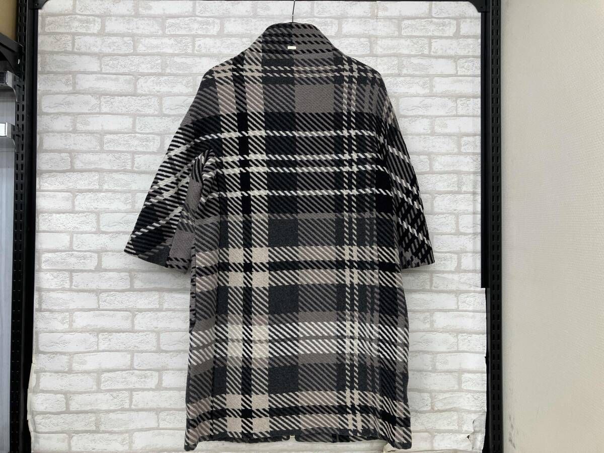 HERNO 23442-22132-1 ヘルノ ウールコート レディース グレー ブラック