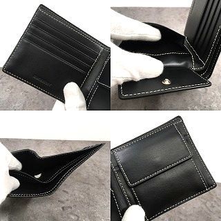 200 送料込み！ 未使用品 BURBERRY 二つ折り財布 チェック 箱付き
