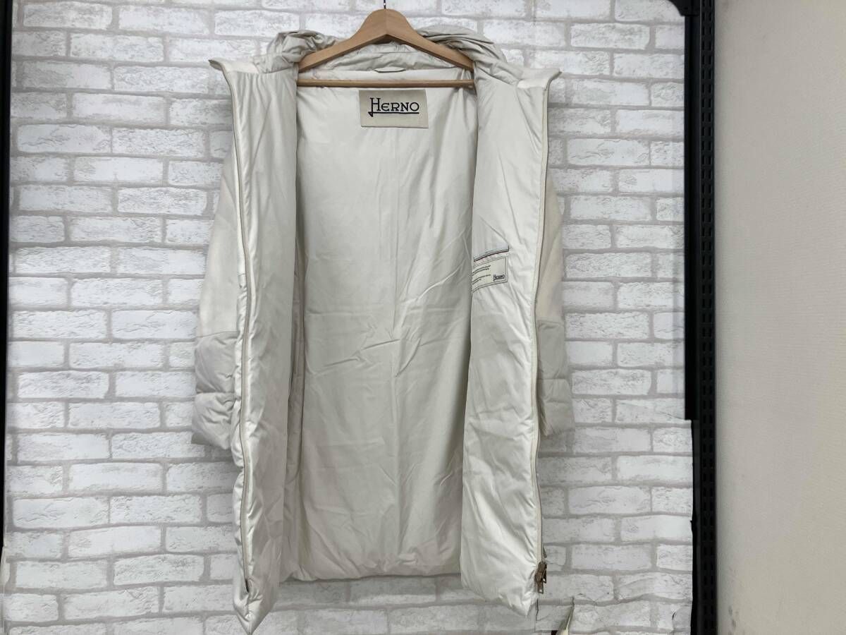 HERNO PI0237D-39601-1100 ダウンコート ヘルノ レディース ホワイト