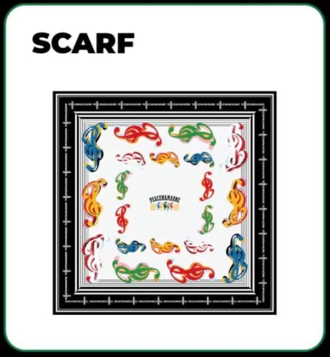 Peaceminusone スカーフ 60cm×60cm peaceminusone(ピースマイナスワン