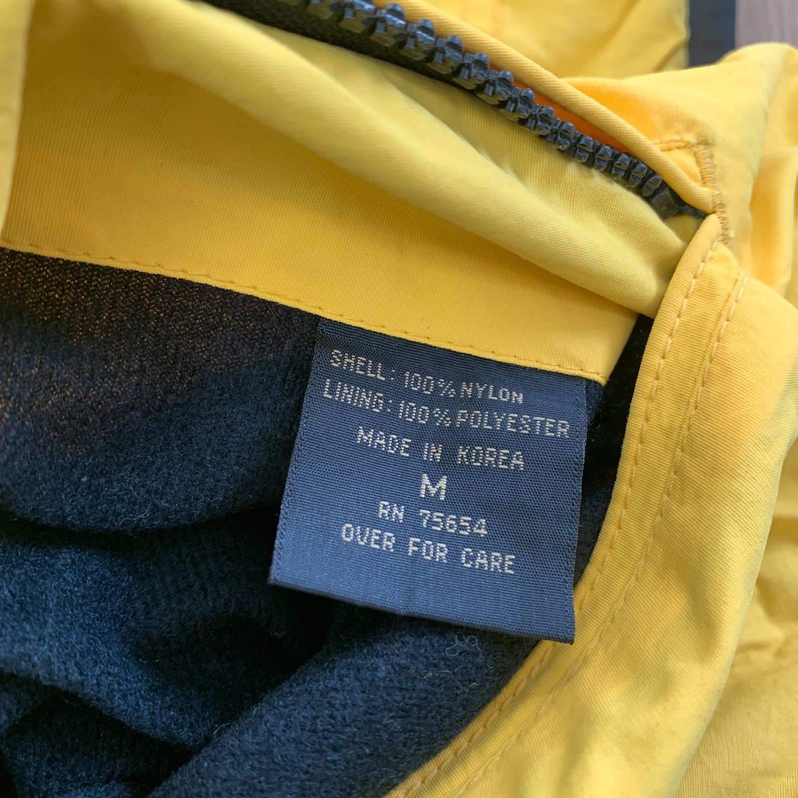 Abercrombie & Fitch／リバーシブル ジャケット M メンズ／イエロー 