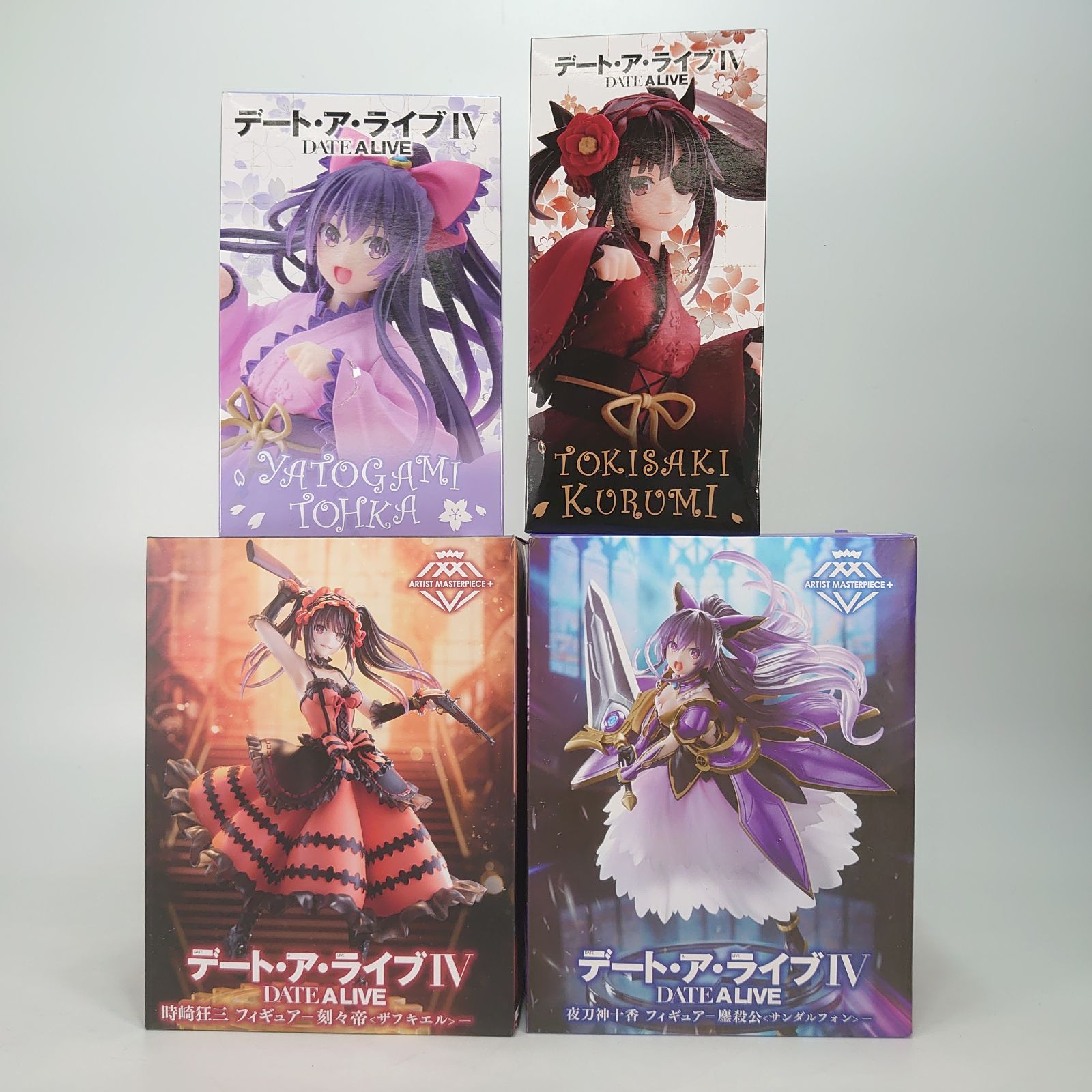 デート・ア・ライブIVフィギュア 4点セット Coreful 夜刀神十香 時崎