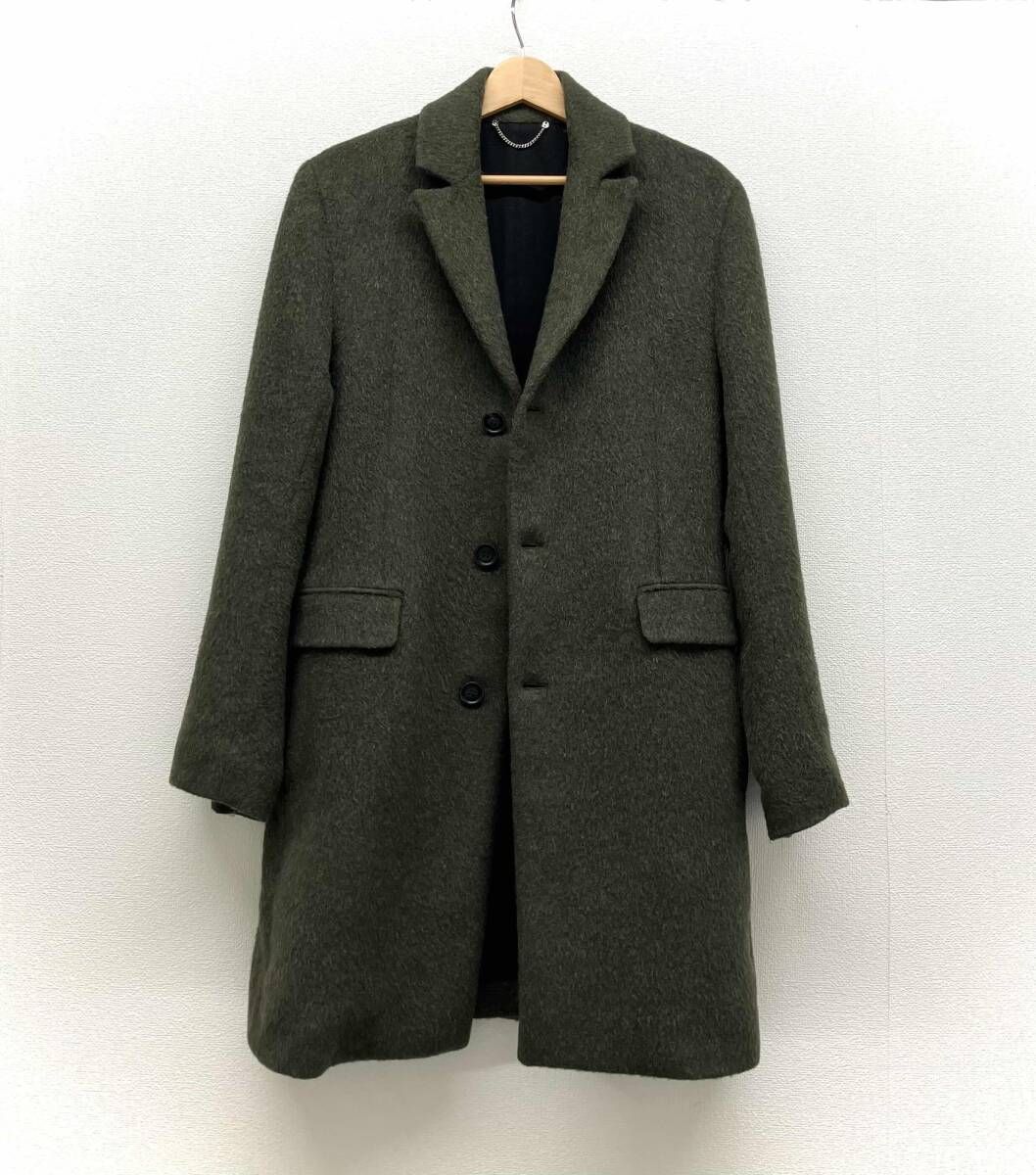 DIESEL オリーブグリーン コート DIESEL モッズコート オリーブグリーン/デニム - メルカリ