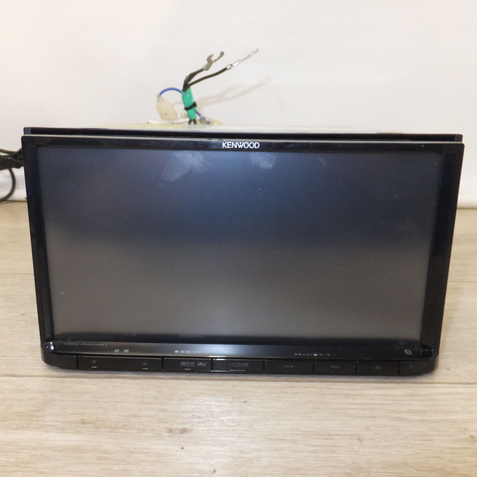 送料無料] ☆ケンウッド KENWOOD メモリーナビゲーション MDV-D404BT