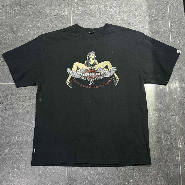 SAPEur Tシャツ XXL SAPEur GREAT OF ALL TIME BIKEGIRL TEE SIZE-XXL サプール バイク