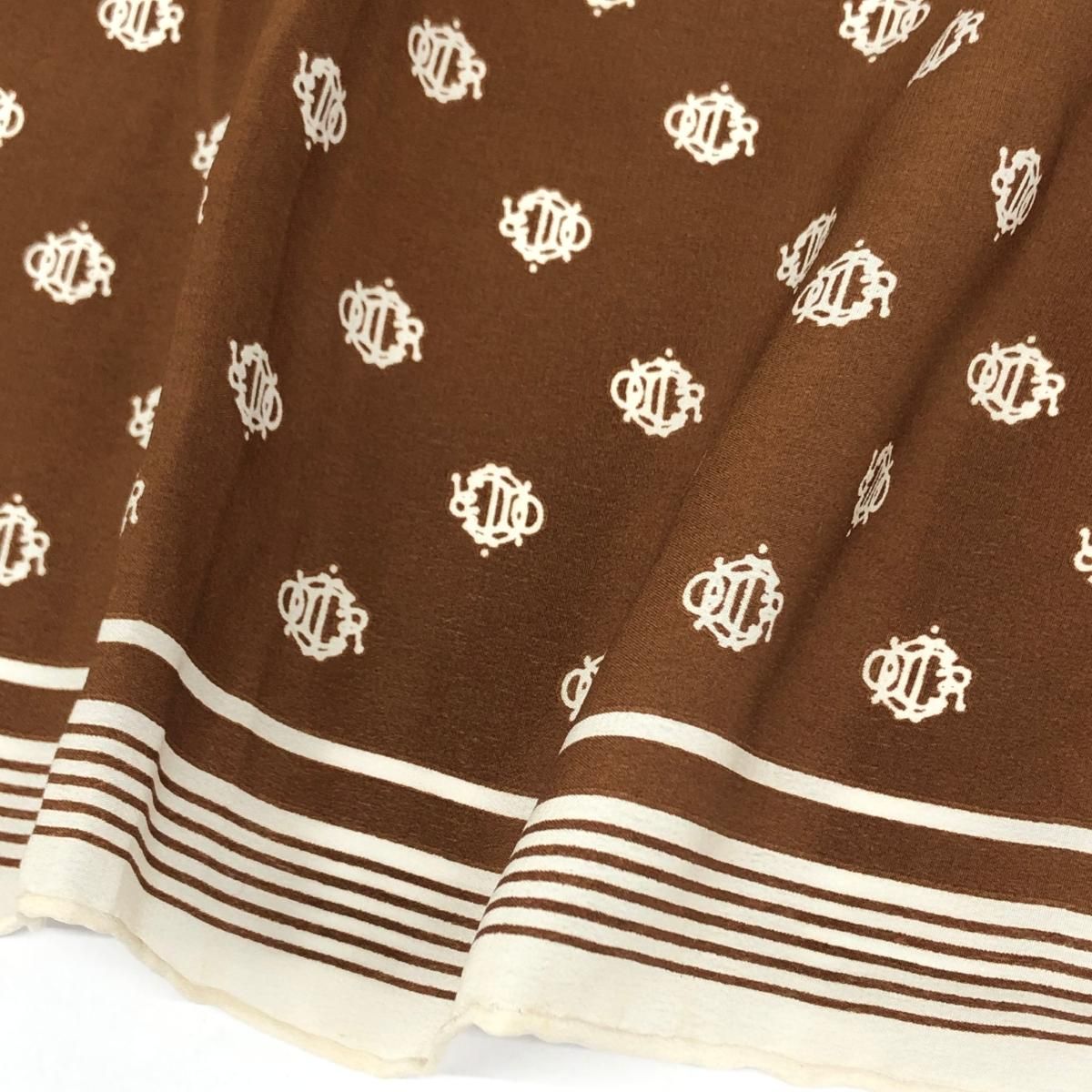 Christian Dior クリスチャンディオール スカーフ シルク100％/総柄 絹