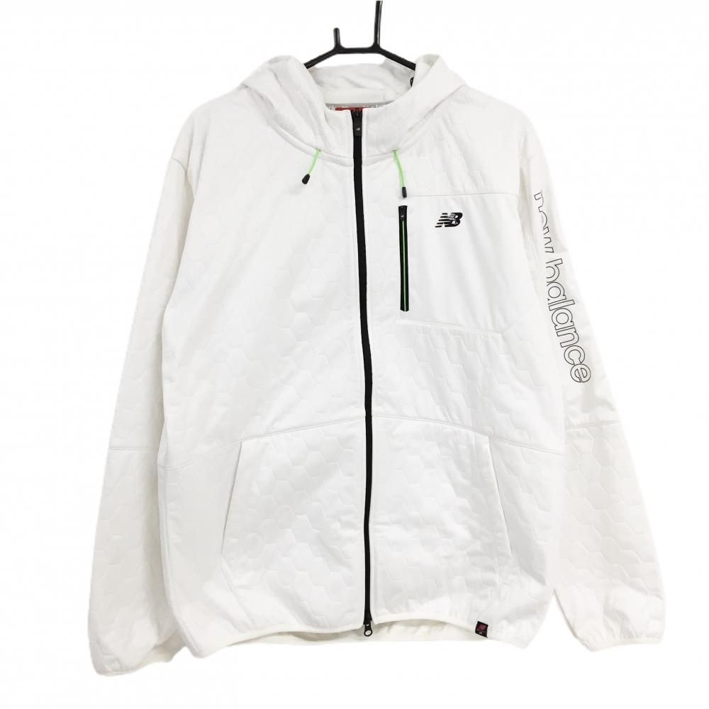 美品 ニューバランスgolf裏地フリースWジップパーカージャケット XL 美品 ニューバランスgolf裏地フリースWジップパーカージャケット XL