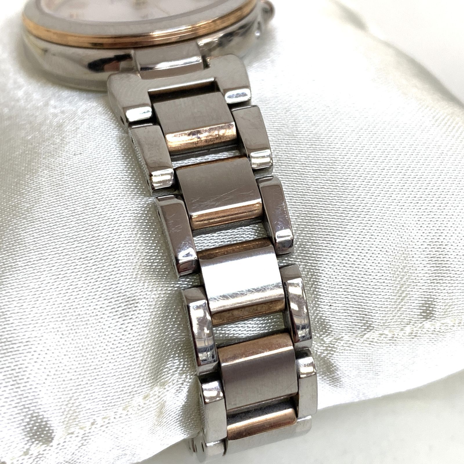 中古品】CITIZEN XC EC1036-53W シチズン クロスシー 電波ソーラー