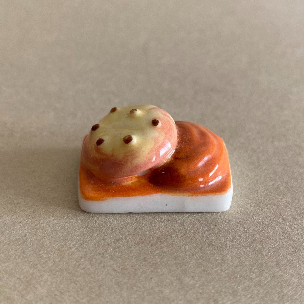 フランスのマルシェ　レア　フェーブ　ヴィンテージ　陶器　フランス　ミニチュア フランス フェーヴ フェーブ ミニチュア フィギュア アンティーク 陶器