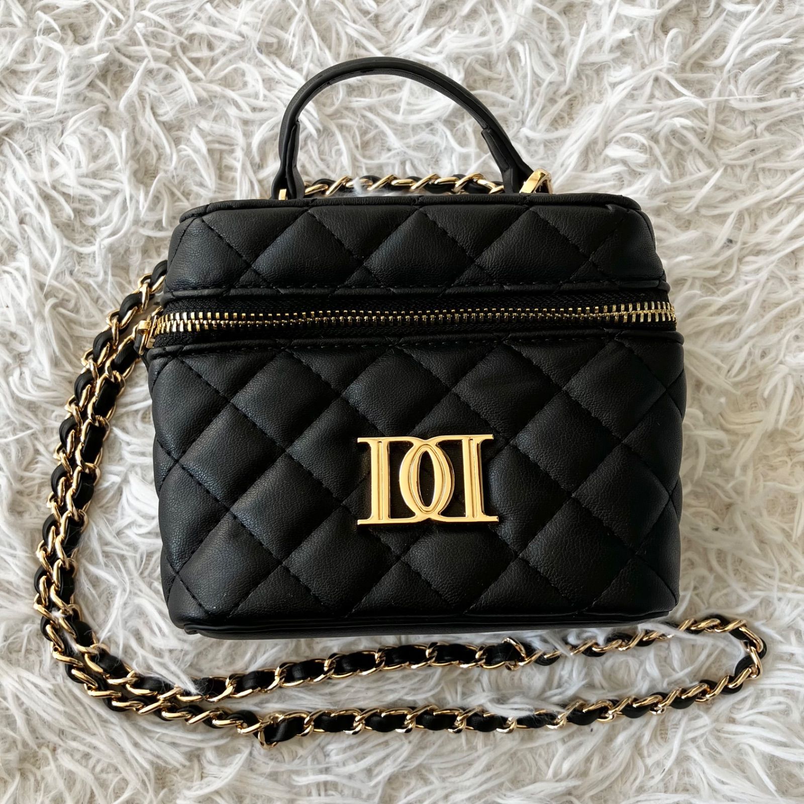 美品 Darich キルティング スクエア ミニ バッグ 4085 - メルカリ