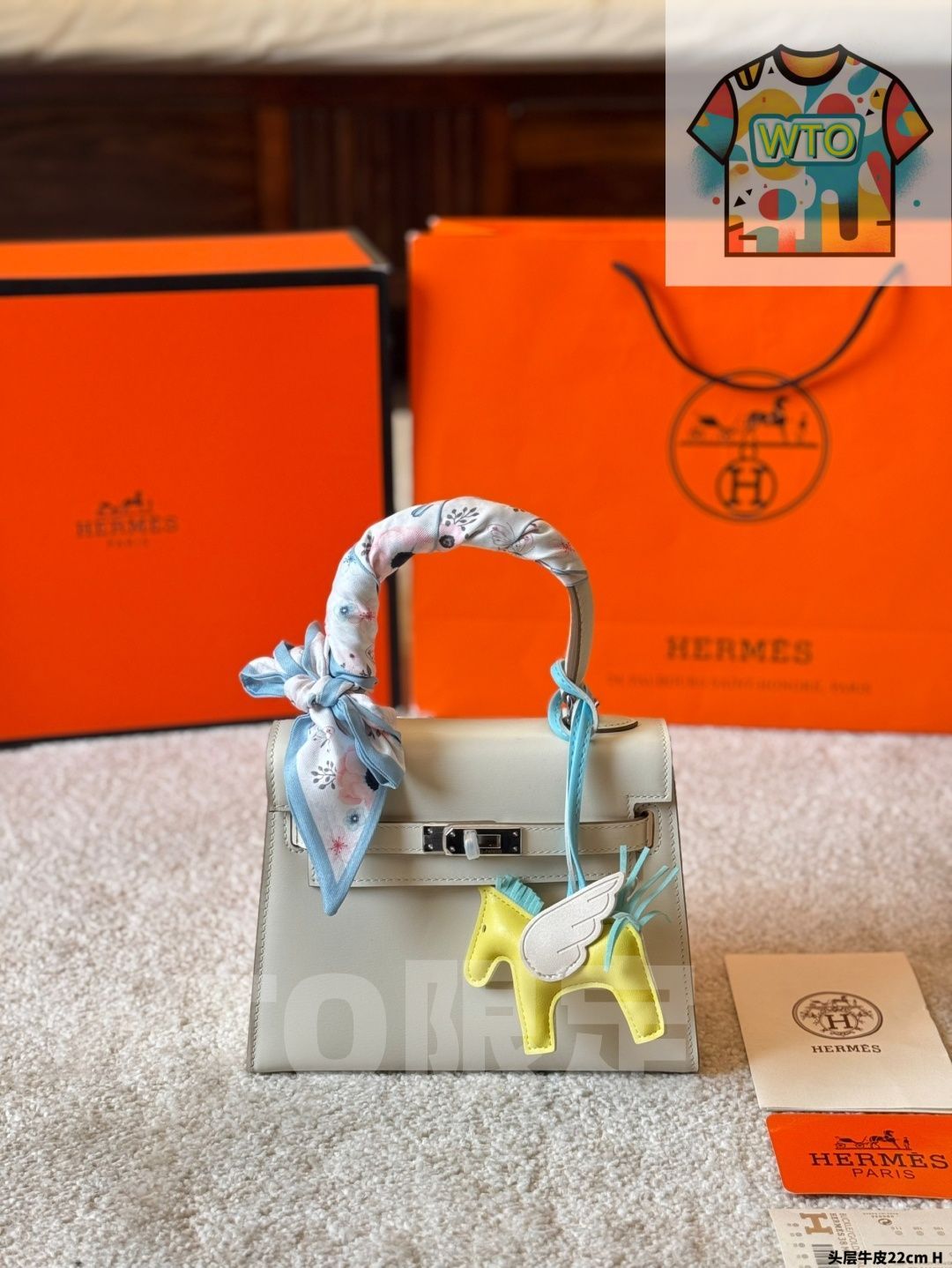 HERMES ケリー バッグ　ケリームー 今日特価】Herm?s Kelly Bag 22cm エルメス ケリーバッグ 22cm - メルカリ