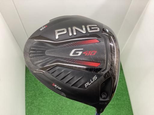 Ping G410PLUS ドライバー10.5 純正シャフト フレックスS 中古】G410 PLUS ドライバー カーボンシャフト 10.5 S C(ドライバー