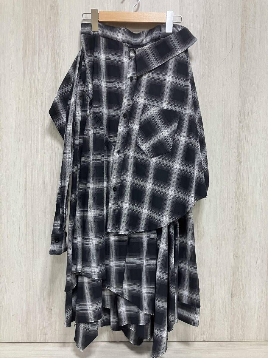 SLY/スライ/スカート/030GAZ31-0620/チェック/ブラック/size2 - メルカリ