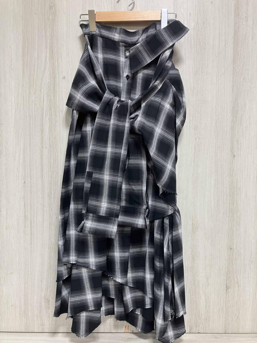 SLY/スライ/スカート/030GAZ31-0620/チェック/ブラック/size2 - メルカリ