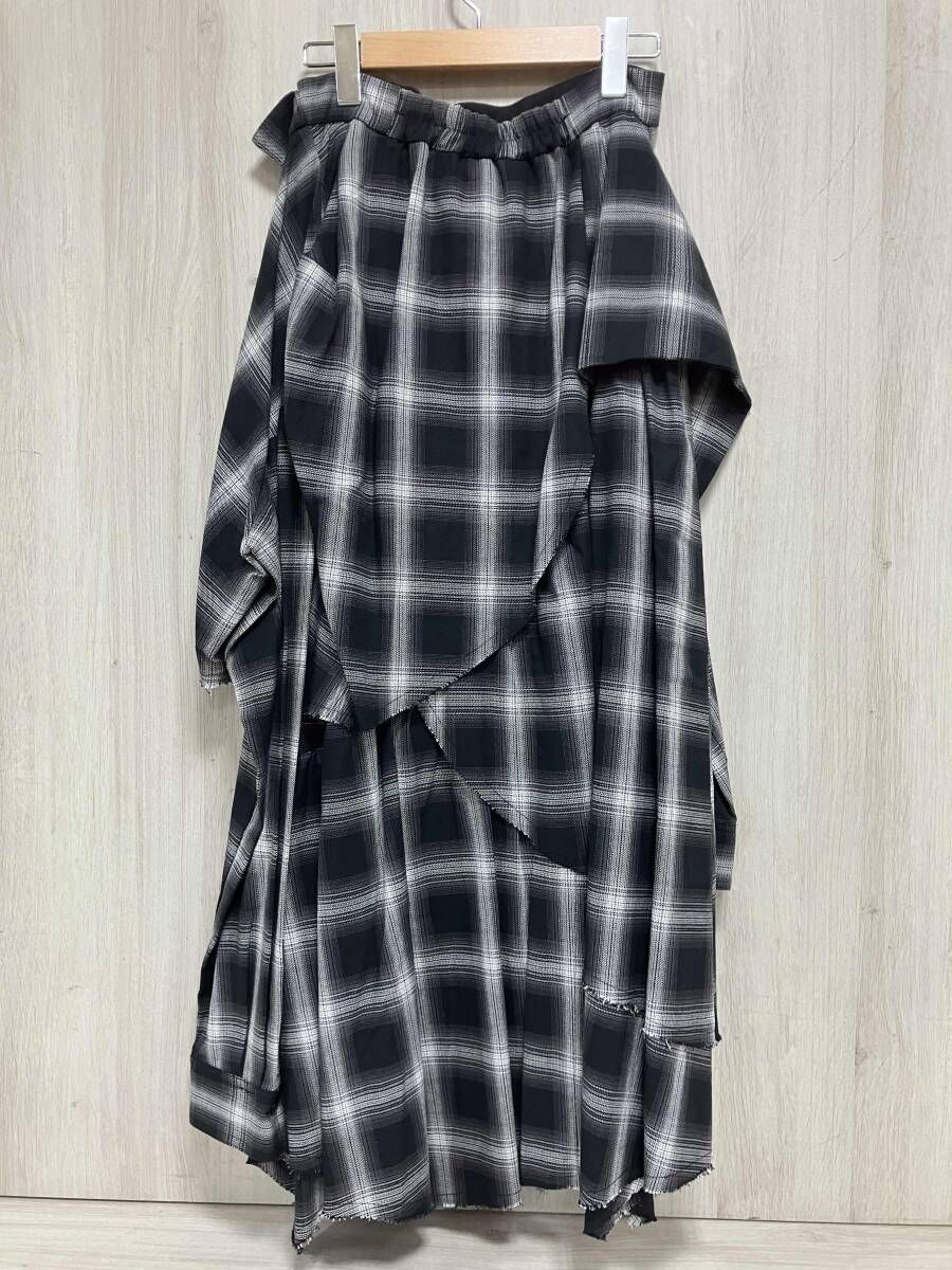 SLY/スライ/スカート/030GAZ31-0620/チェック/ブラック/size2 - メルカリ