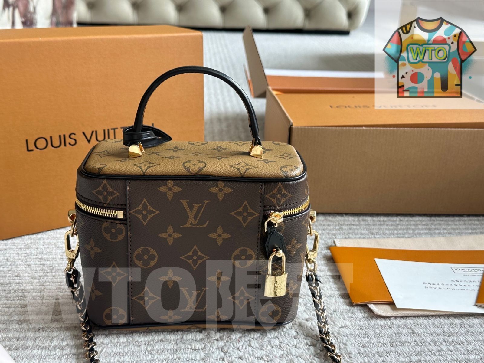 今日特価】Louis Vuitton Vanity Box 24SS ルイ・ヴィトン ヴァニティ