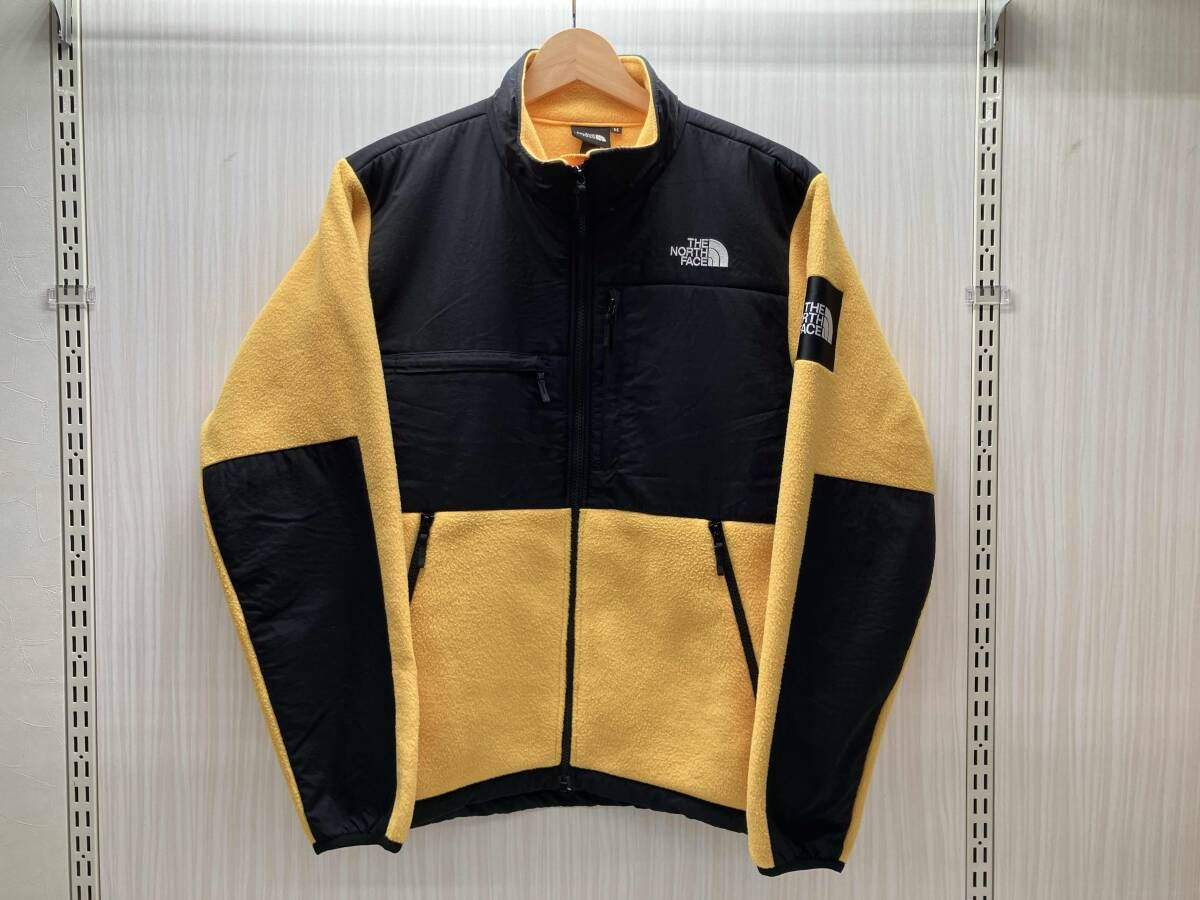 THE NORTH FACE ノースフェイス ジップアップフリース NA71951 Mサイズ イエロー/ブラック
