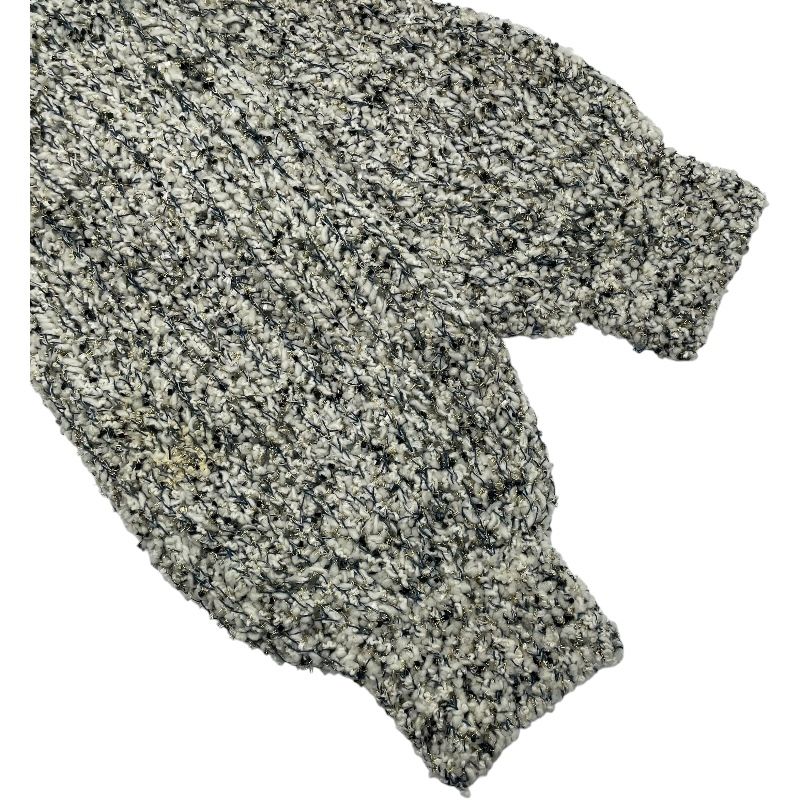 シャネル CHANEL グリッターニットセーター P61568K47214 ホワイト