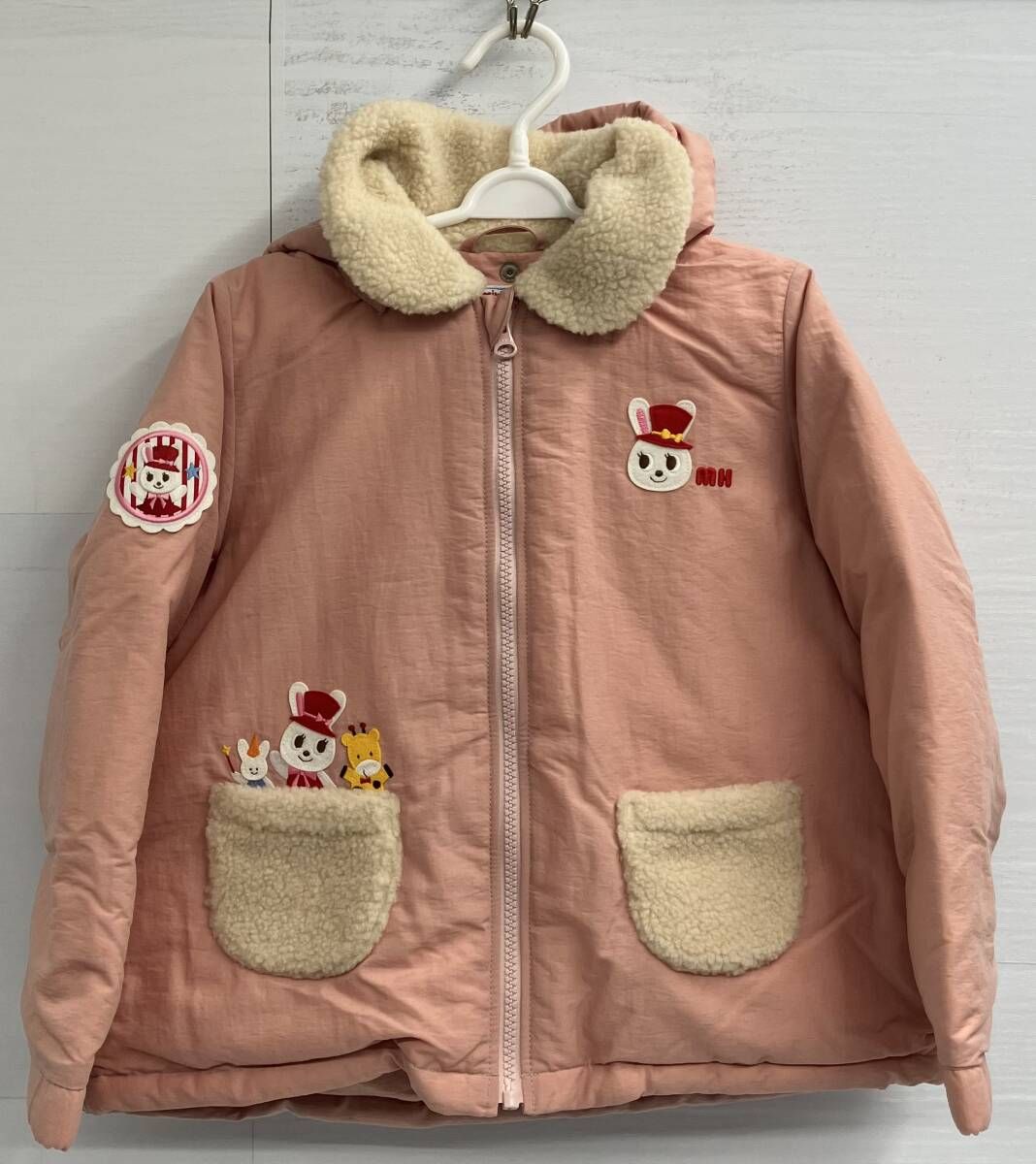 MIKIHOUSE／ダウンジャケット／福袋限定品／ピンク／120cm／13-3720