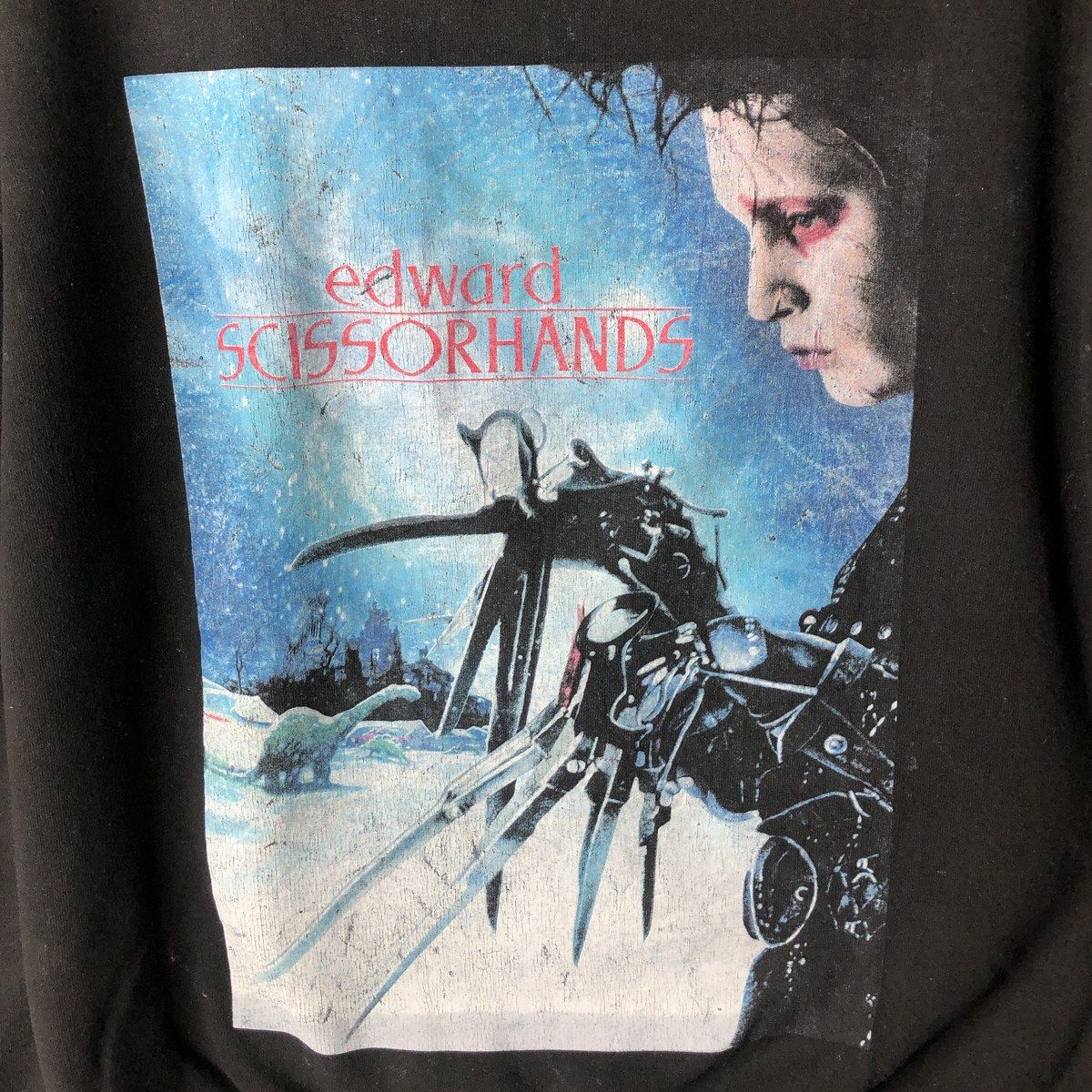 古着 Edward Scissorhands シザーハンズ ムービー スウェットシャツ