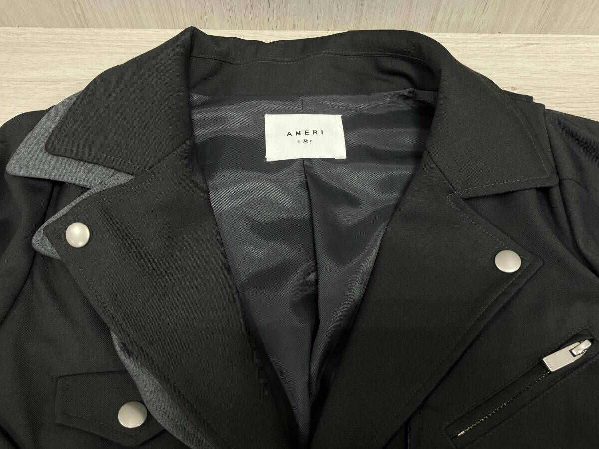 Ameri ／RIDERS DETAIL COAT トレンチコート アメリ アウター - メルカリ