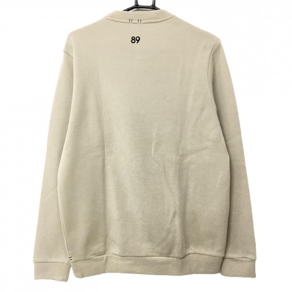 値下げしました！ 新品　パーリーゲイツ　トレーナーMサイズ PEARLY GATES 【新品】パーリーゲイツ トレーナー 白 肩ロゴ黒 日本製