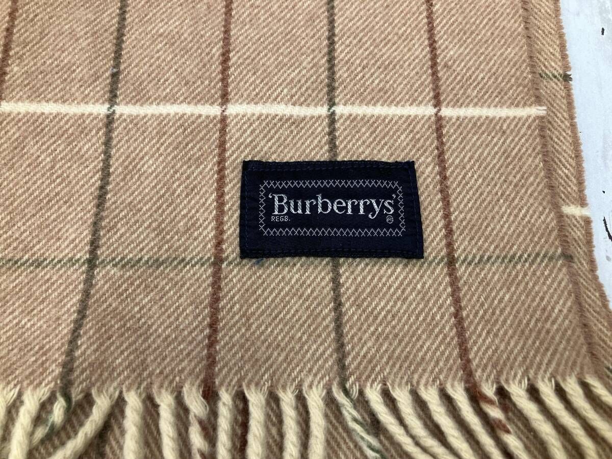Burberrys バーバリーズ ひざ掛け ブランケット ウール100% - メルカリ